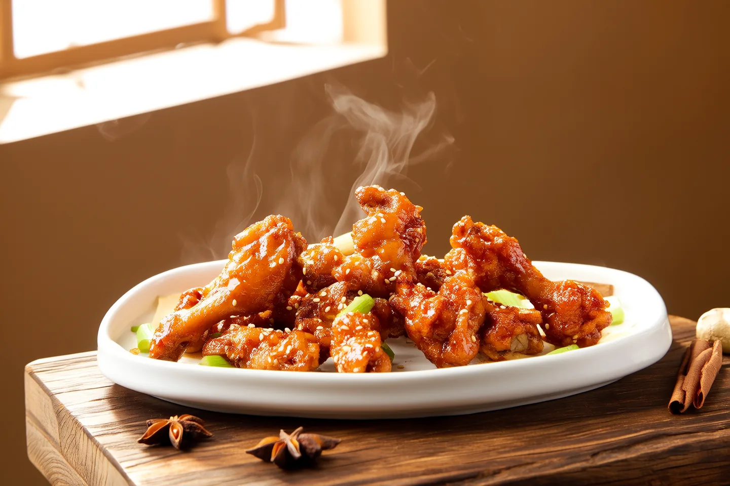 Air Fryer Soy-Ginger Chicken Wings