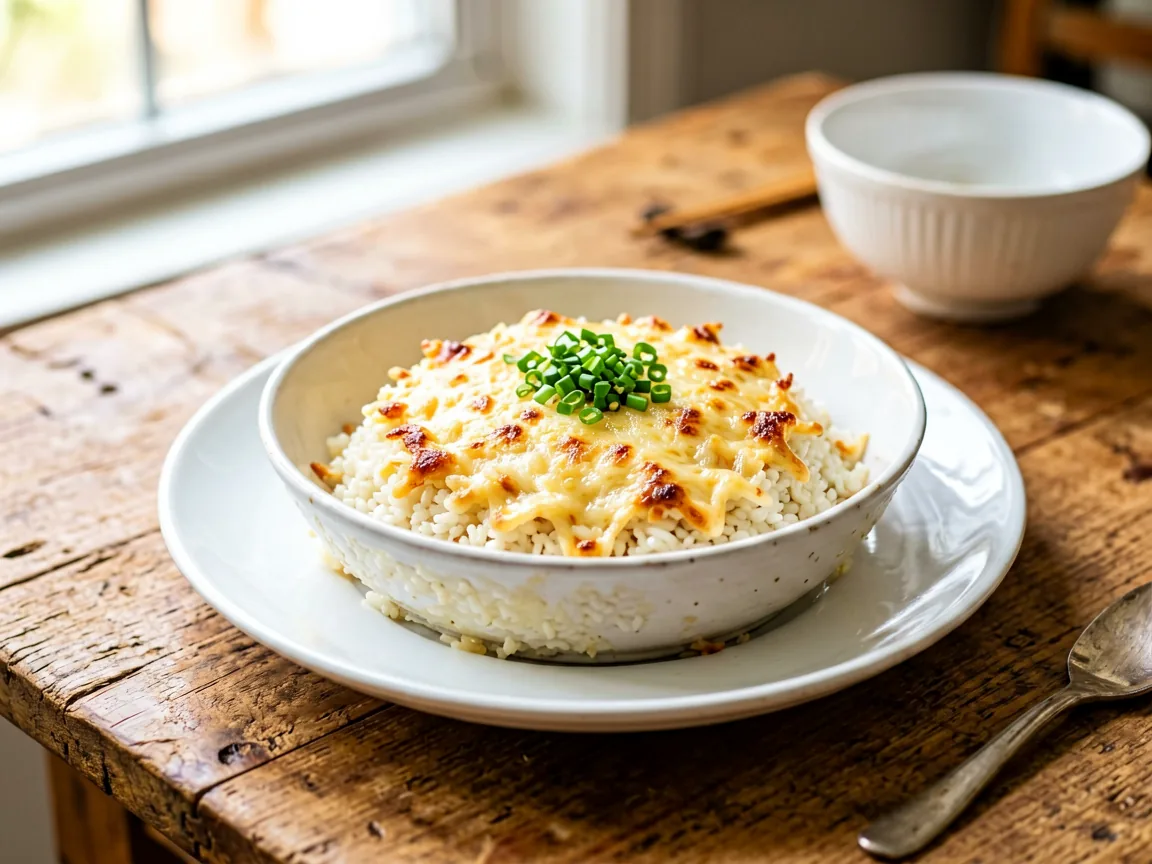 Cheese-Baked Rice