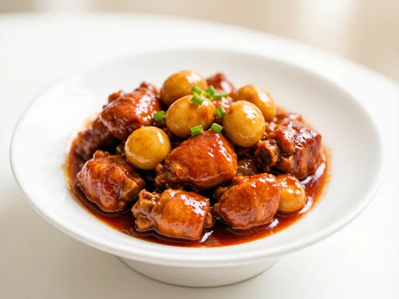 Chestnut Chicken Braise