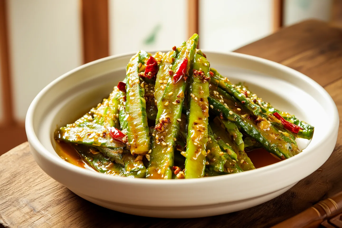 Dry-Fried Bitter Melon