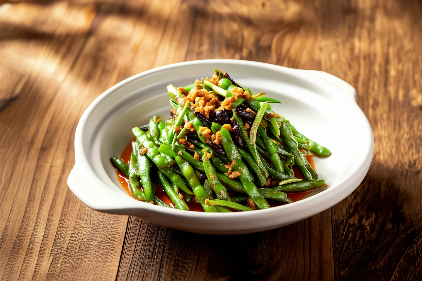 Dry-Fried Long Beans