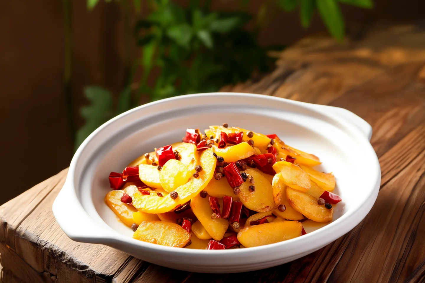 Dry Pot Potato Slices