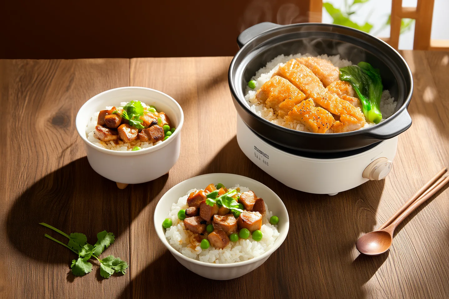 Electric Rice Cooker Claypot-Style Rice