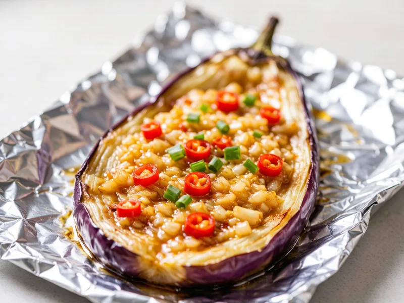 Fried Eggplant Stuffed with Pork (炸茄盒)