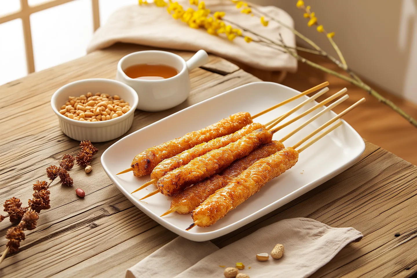 Grilled Marshmallow Skewers
