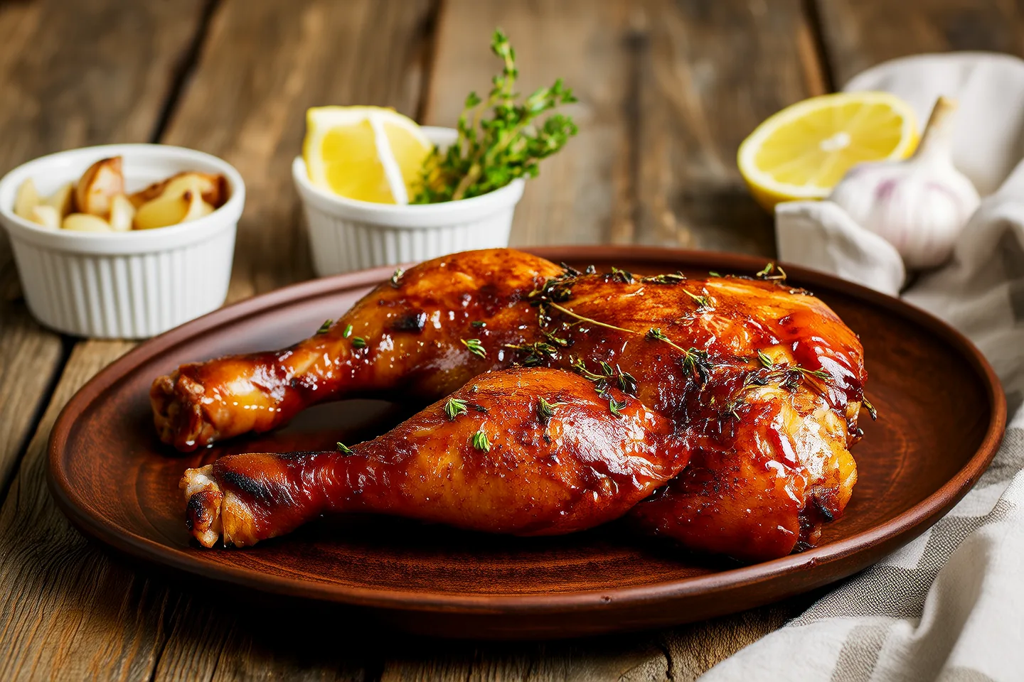 Herb-Roasted Chicken Thighs