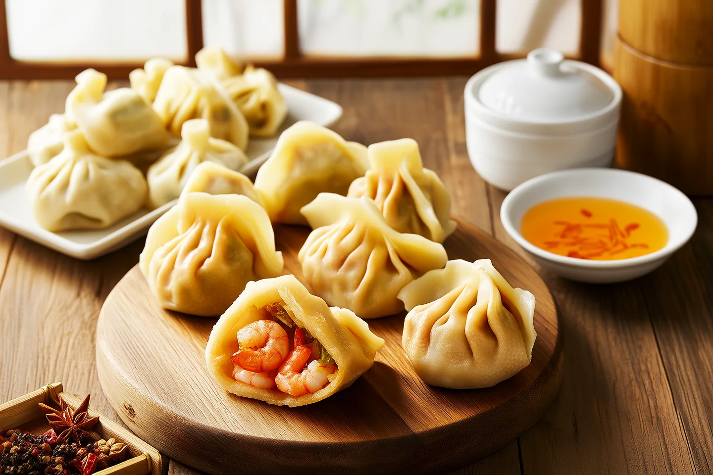 Homemade Siu Mai (Open-Topped Pork & Shrimp Dumplings)