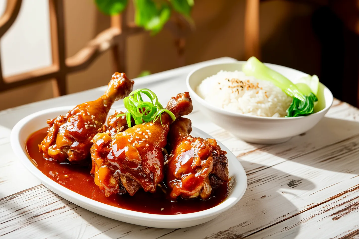 Braised Chicken Legs (红烧鸡腿)