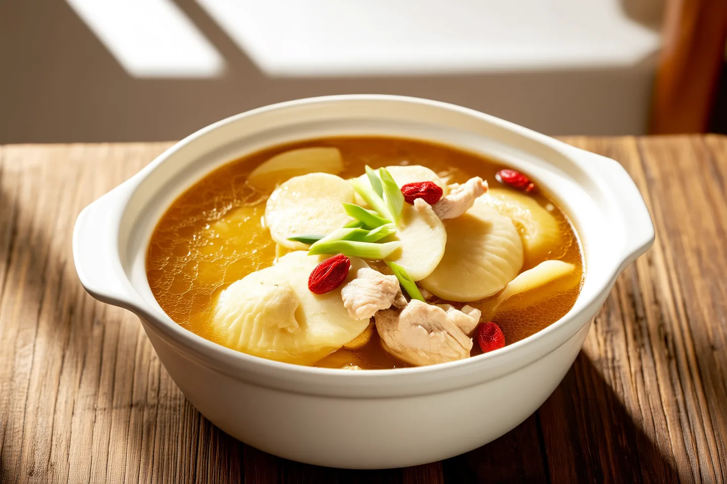 Huaiyang Yam Chicken Soup