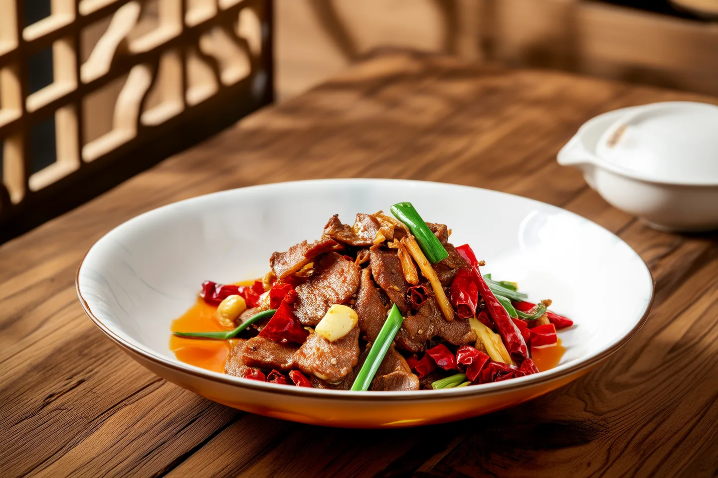 Hunan Sliced Beef Stir-Fry