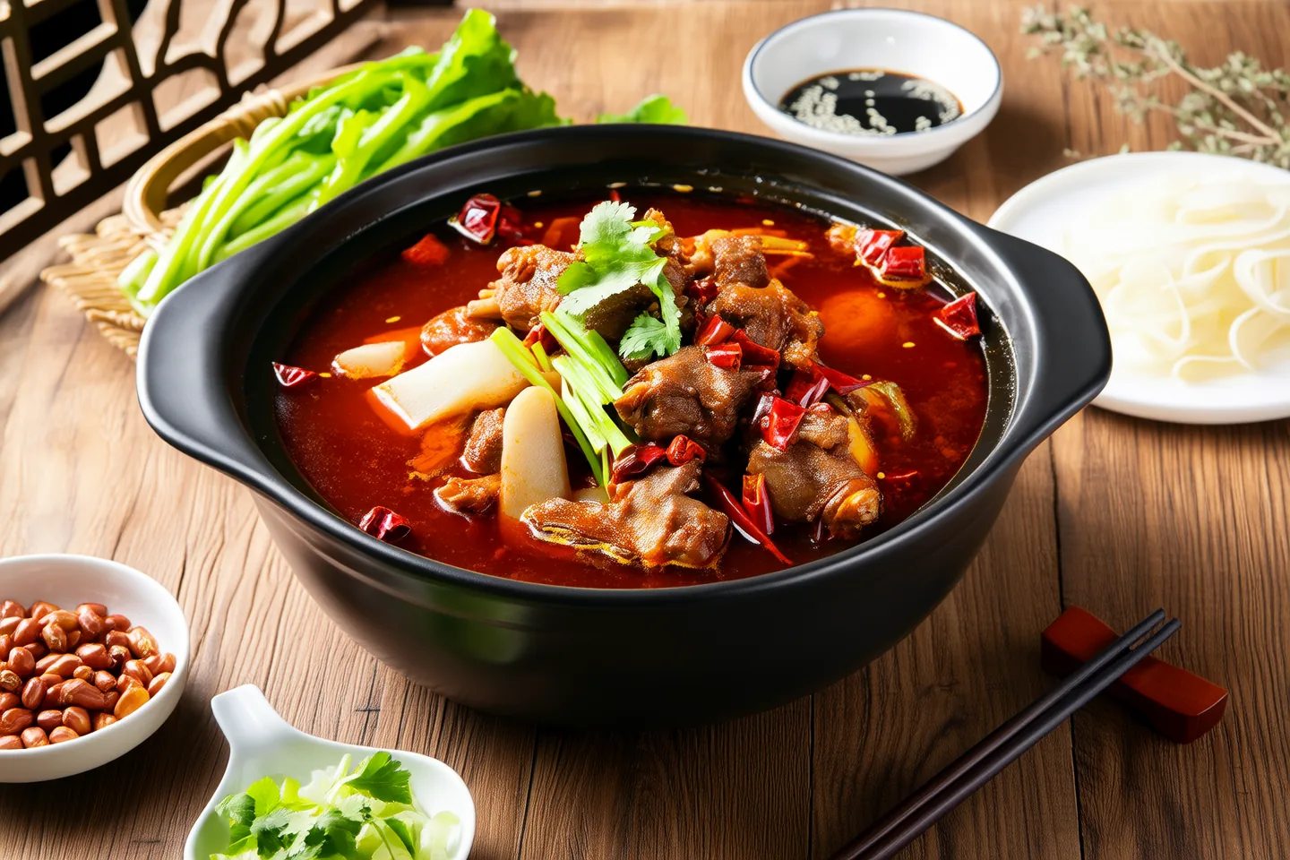 Lamb Scorpion Hot Pot