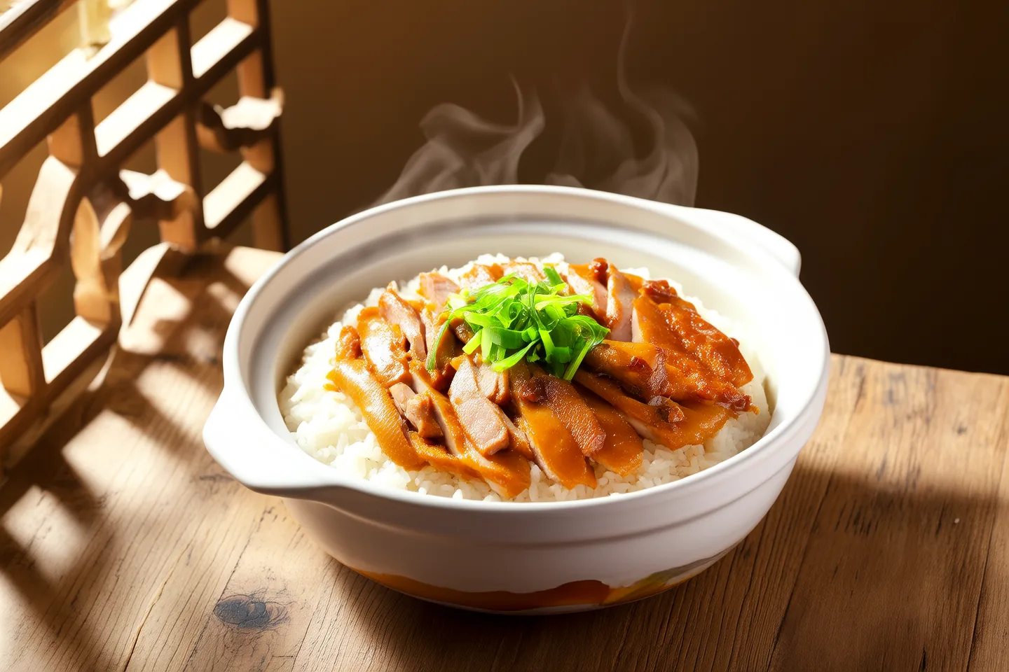 Cantonese Lap Cheong Claypot Rice