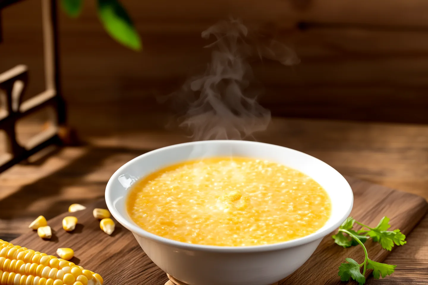 Northern Cornmeal Gruel (Yu Mi Hu)