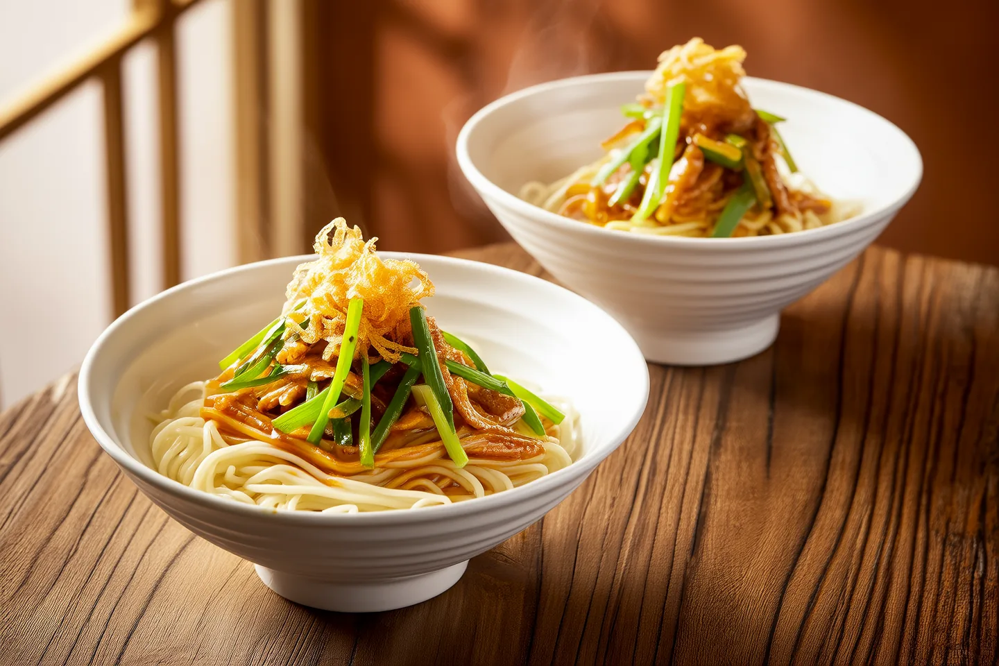 Scallion Oil Noodles (葱油拌面)