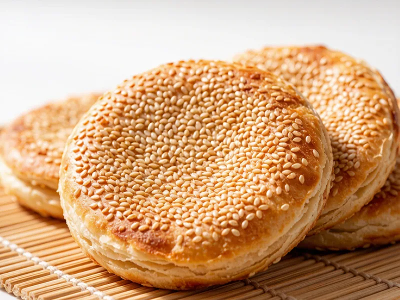 Sesame Flatbread (芝麻烧饼)
