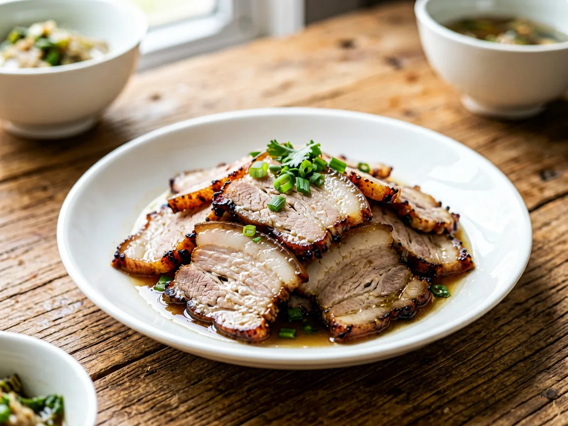 Sichuan Shui Zhu Pork Slices (Water-Boiled Pork)