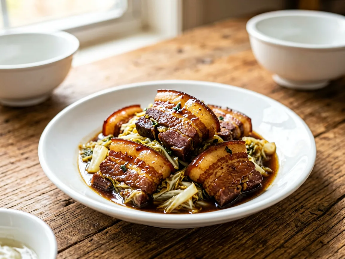 Sour Cabbage-Stewed Pork