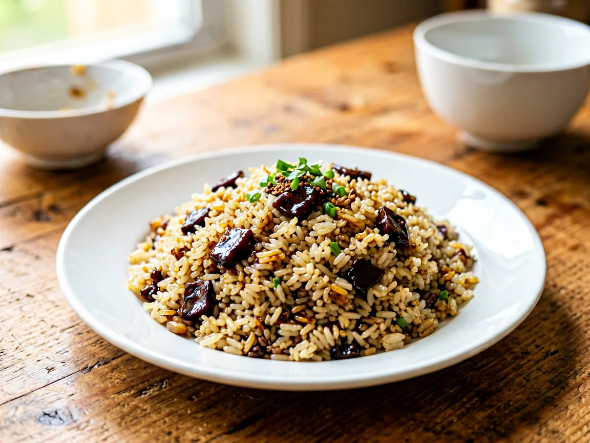 Soy Sauce Fried Rice