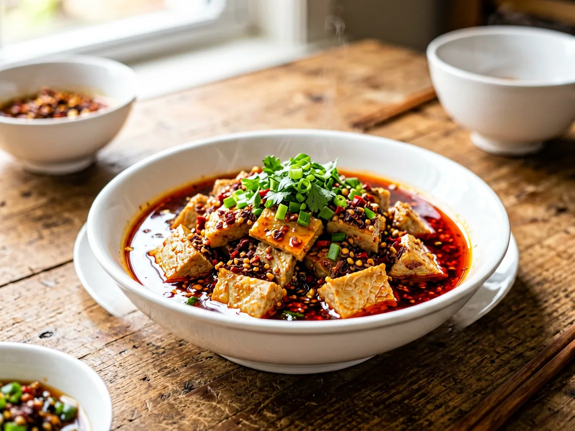 Spicy Red Oil Chao Shou