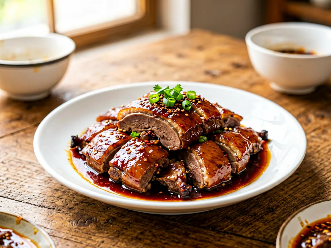 Spicy Sauce-Cured Duck