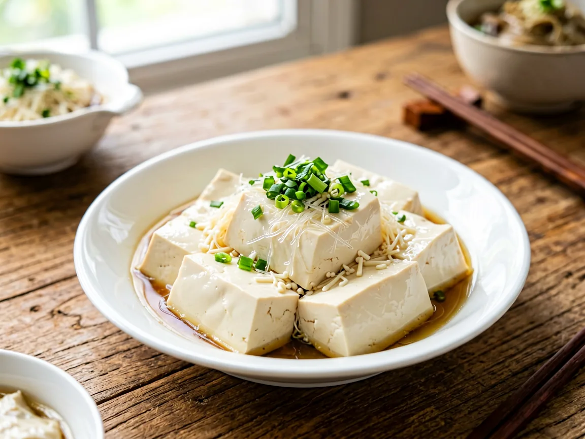 Wenshi Tofu — Silken Bean Curd Threads