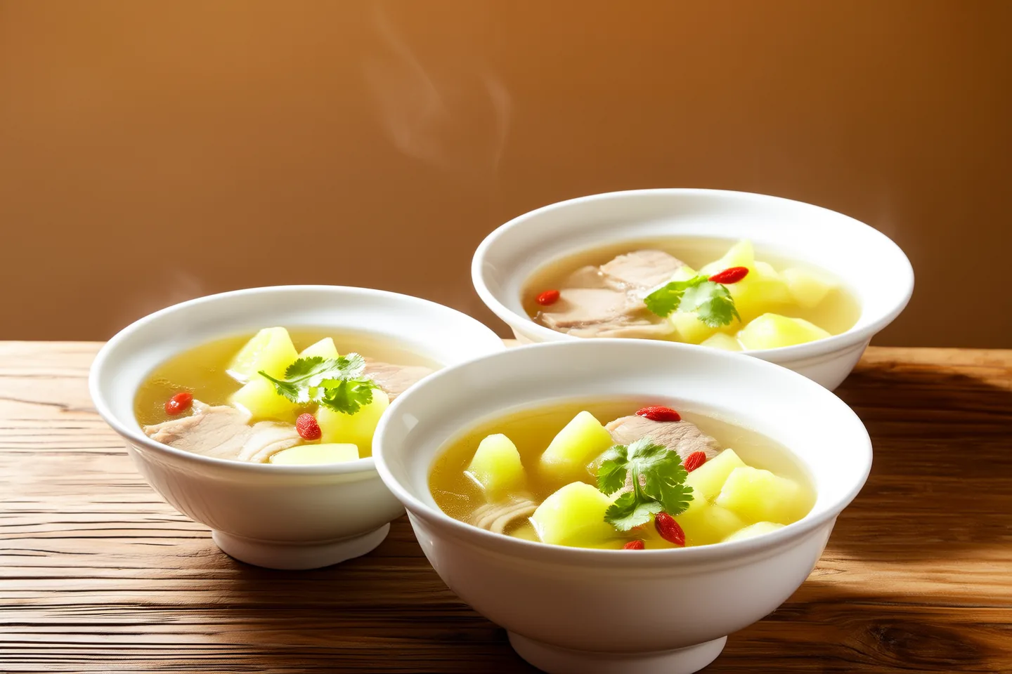 Winter Melon Pork Rib Soup (冬瓜排骨汤)