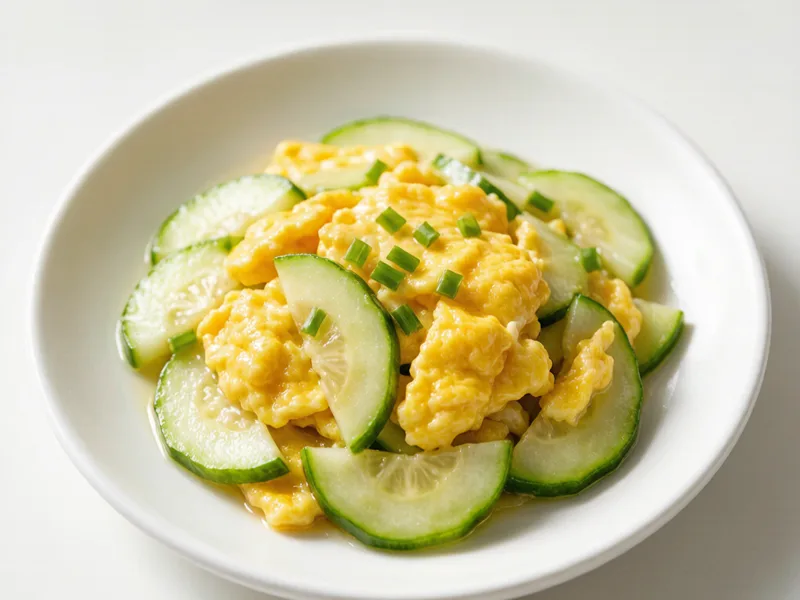 Zucchini Scrambled Eggs | Light, Juicy, Summer Chinese Comfort
